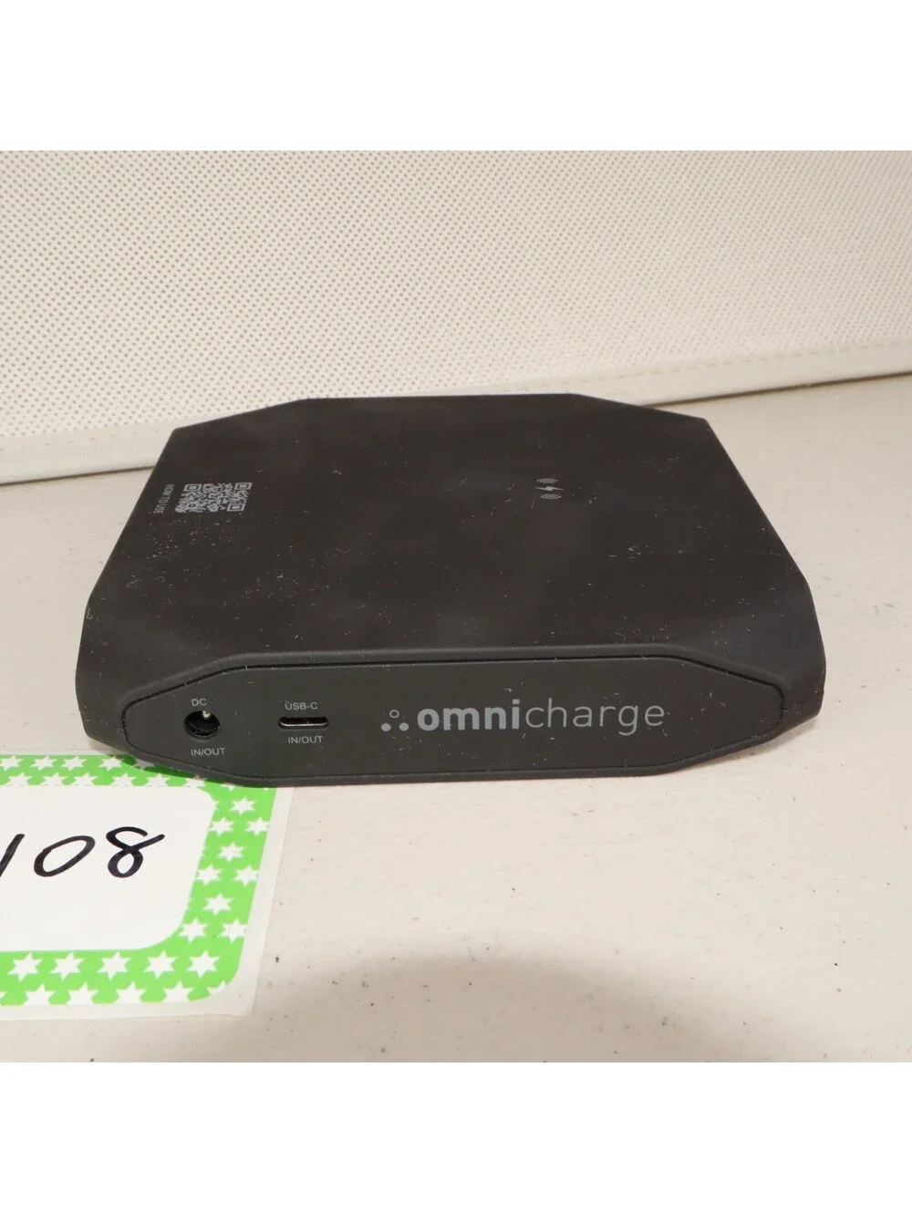 OmniCharge Power 20+ 71Wh Portable Power Bank AC Outlet USB-C QC 3.0 Wireless